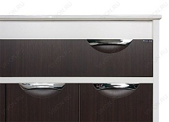 Водолей Мебель для ванной "Габи 100" венге/белый – фотография-4